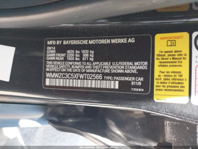 2015 MINI COUNTRYMAN WMWZC3C5XFWT02566 Photo 8