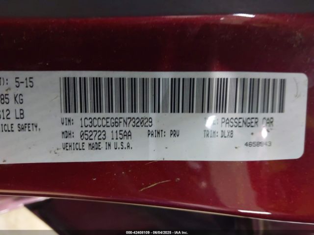 2015 CHRYSLER 200 1C3CCCEG6FN732029 Photo 8