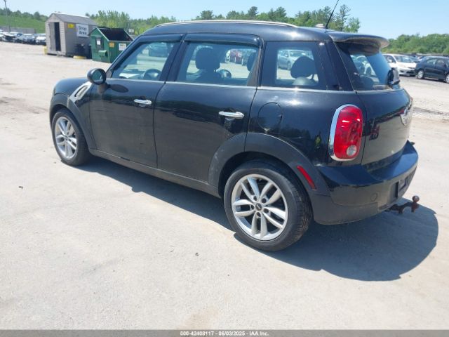 2012 MINI COOPER COUNTRYMAN WMWZB3C50CWM29681 Photo 2