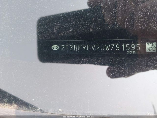 2T3BFREV2JW791595 Toyota 2ar-fe