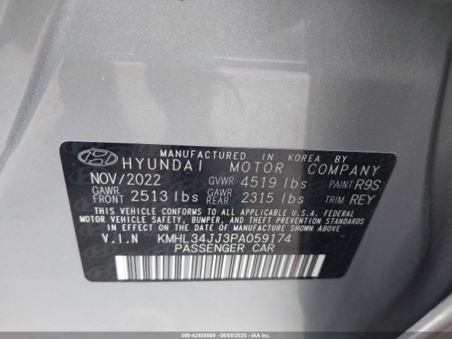 KMHL34JJ3PA059174 Hyundai gdi nu pe