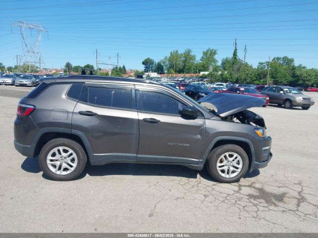 3C4NJCAB9JT411468 Jeep Compass Sport Fwd