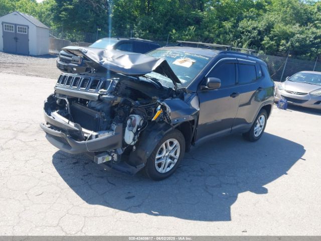 3C4NJCAB9JT411468 Jeep Compass Sport Fwd