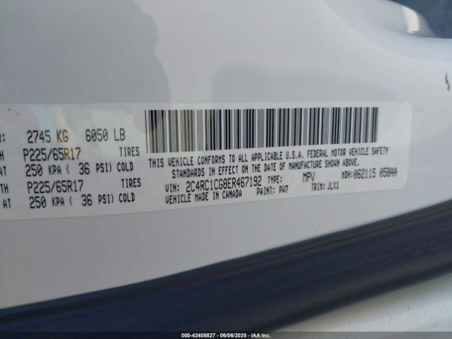 2014 CHRYSLER TOWN & COUNTRY 2C4RC1CG8ER467192 Photo 8