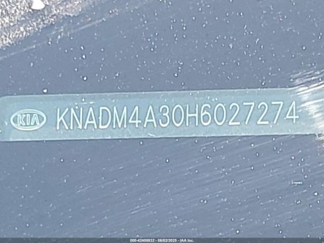 KNADM4A30H6027274 KIA RIO LX
