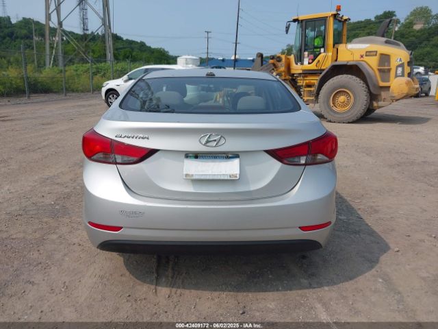 5NPDH4AE7GH681072 Hyundai ELANTRA SE