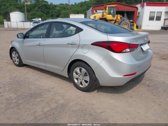 5NPDH4AE7GH681072 Hyundai ELANTRA SE