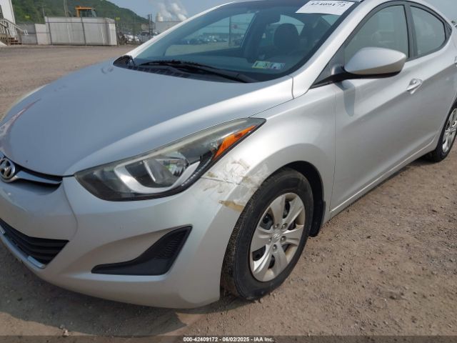 5NPDH4AE7GH681072 Hyundai ELANTRA SE