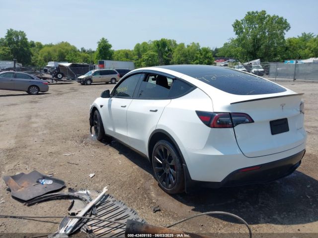 2023 TESLA MODEL Y 7SAYGDEE2PF747091 Photo 2