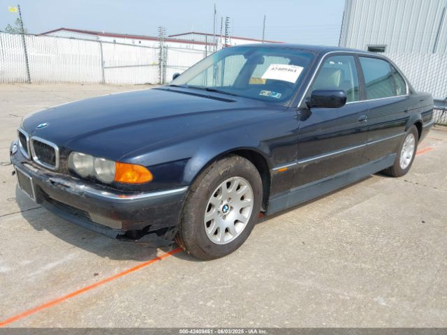 2000 BMW 740IL WBAGH8340YDP17276 Photo 1