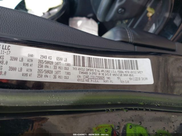 2018 DODGE DURANGO 1C4RDJDG2JC232625 Photo 8