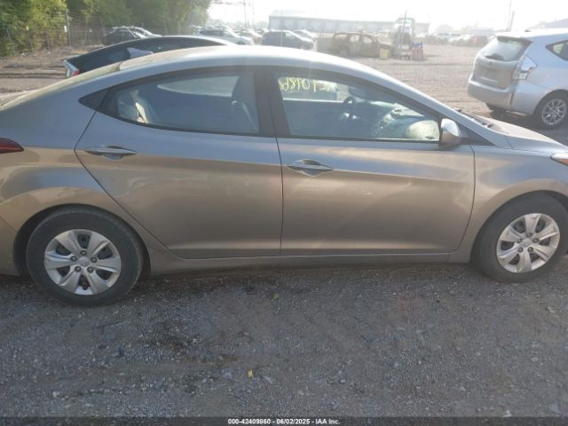 5NPDH4AE5GH793062 Hyundai ELANTRA SE