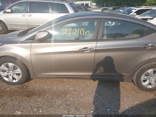5NPDH4AE5GH793062 Hyundai ELANTRA SE