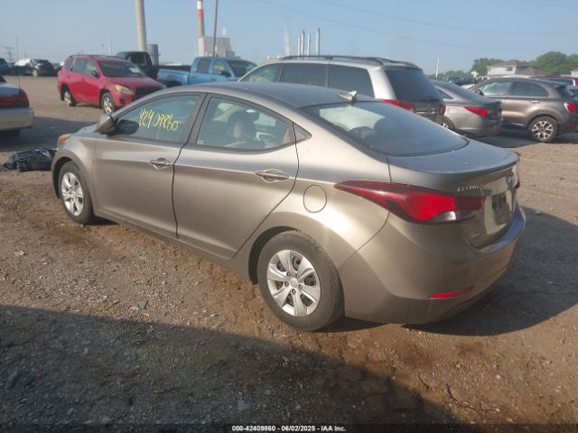 5NPDH4AE5GH793062 Hyundai ELANTRA SE