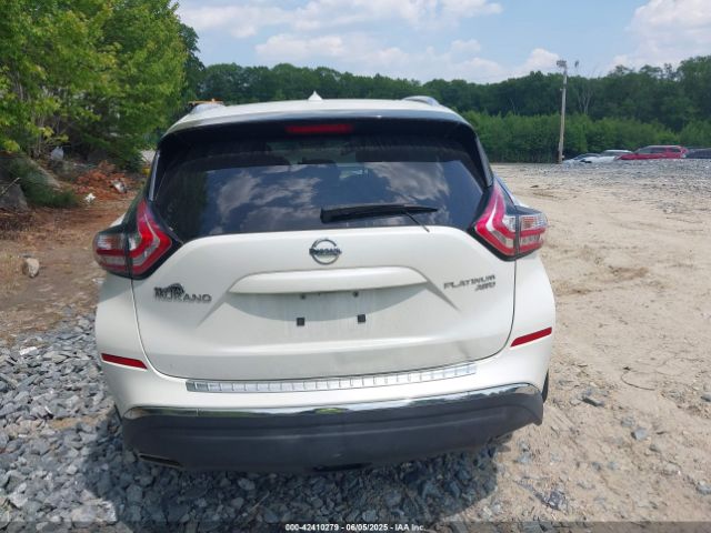 5N1AZ2MH6FN264949 Nissan Murano Platinum