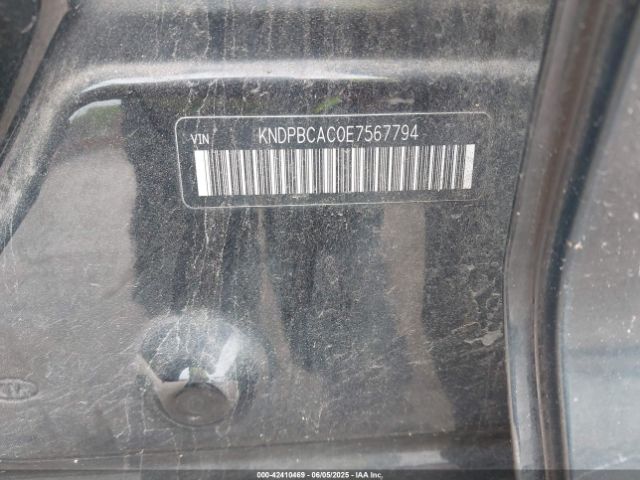 KNDPBCAC0E7567794 KIA Sportage Lx