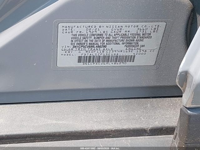 2021 NISSAN KICKS 3N1CP5CV6ML486290 Photo 8