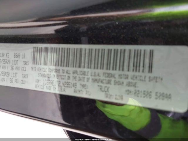 1C6RREJT2LN295149 RAM 2020