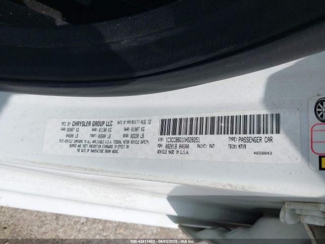 2013 CHRYSLER 200 1C3CCBBG1DN528251 Photo 8