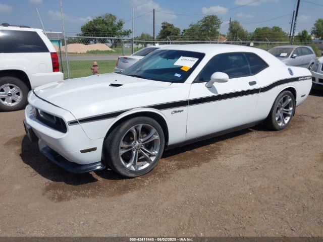 2012 DODGE CHALLENGER 2C3CDYAG1CH259404 Photo 1