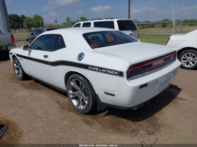 2012 DODGE CHALLENGER 2C3CDYAG1CH259404 Photo 2