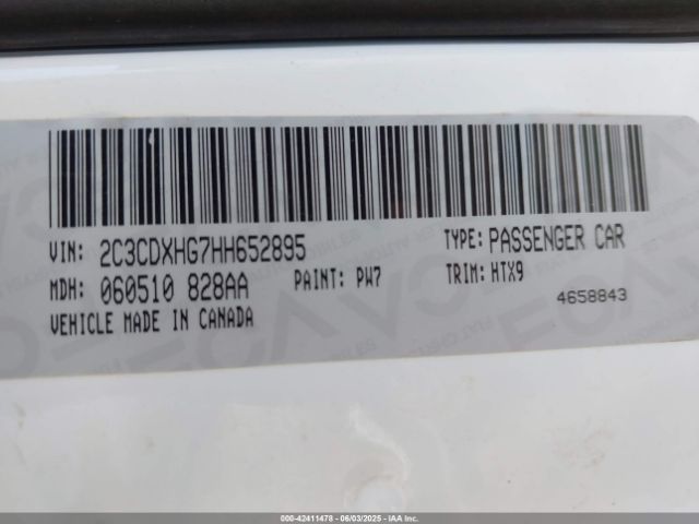 2017 DODGE CHARGER 2C3CDXHG7HH652895 Photo 8