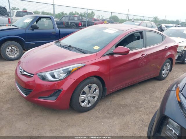 2016 HYUNDAI ELANTRA 5NPDH4AE2GH796436 Photo 1