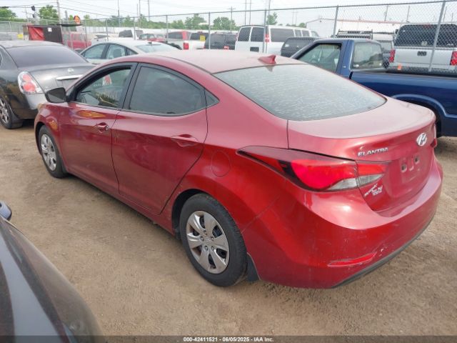 2016 HYUNDAI ELANTRA 5NPDH4AE2GH796436 Photo 2