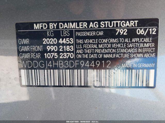 2013 MERCEDES-BENZ C 250 WDDGJ4HB3DF944912 Photo 8