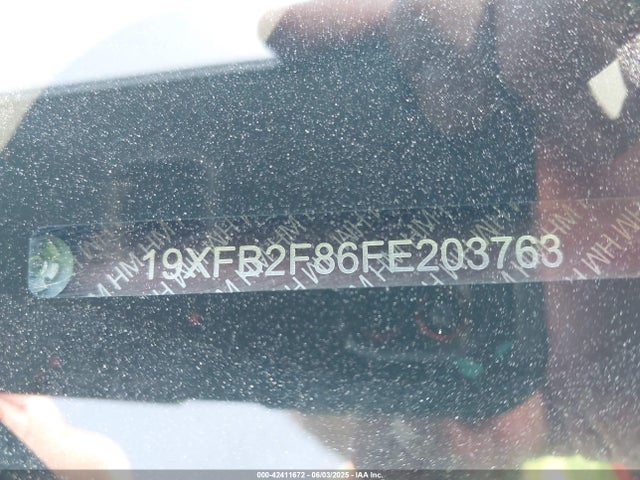 Honda r18z1 2015 19XFB2F86FE203763 Image 9