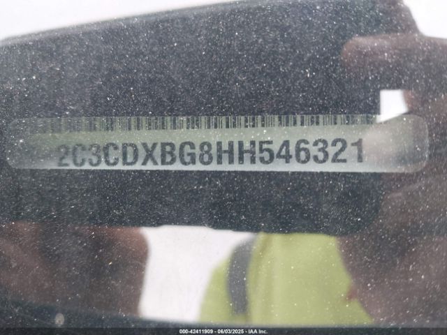 2C3CDXBG8HH546321 Dodge Charger Se Rwd