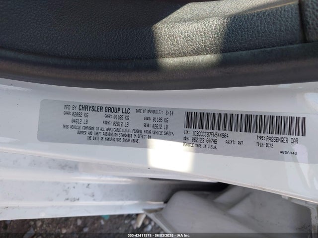 1C3CCCCB7FN544904 Chrysler 200