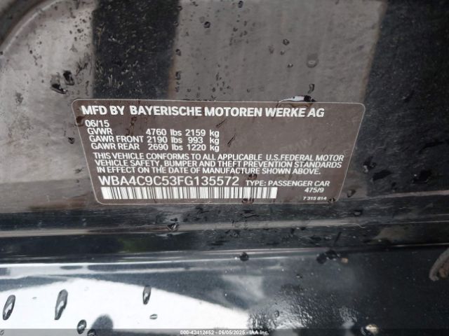 2015 BMW 428 GRAN COUPE WBA4C9C53FG135572 Photo 8