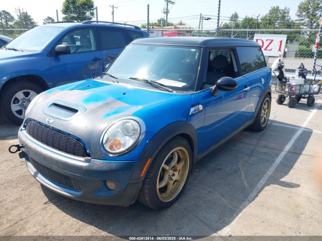 2008 MINI COOPER S CLUBMAN WMWMM33598TP71014 Photo 1