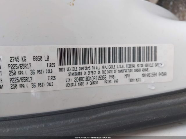 2013 CHRYSLER TOWN & COUNTRY 2C4RC1BG4DR815358 Photo 8
