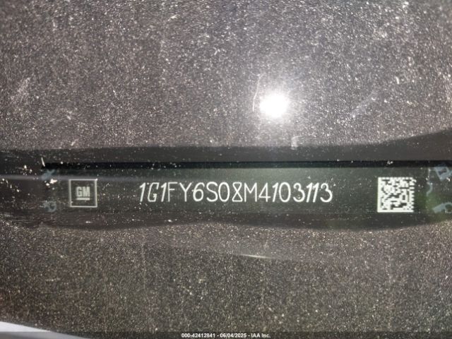 2021 CHEVROLET BOLT EV 1G1FY6S08M4103113 Photo 8
