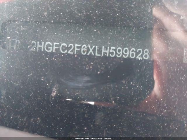 2HGFC2F6XLH599628 Honda Civic Lx