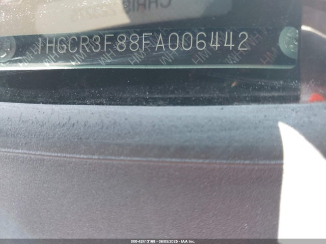 Honda j35y1 2015 1HGCR3F88FA006442 Image 9