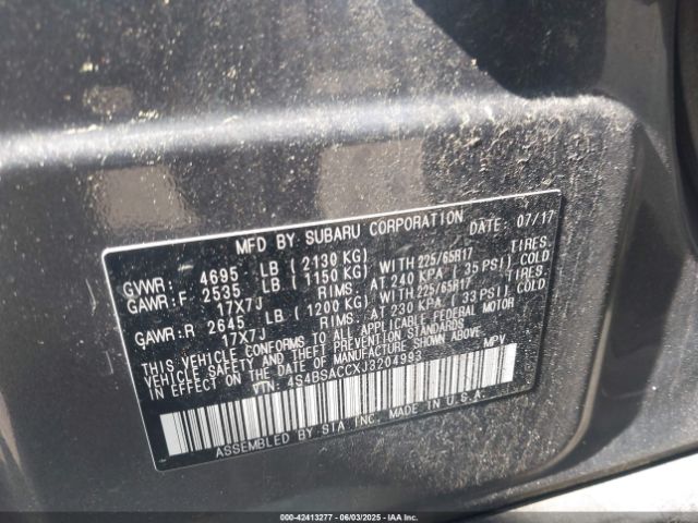 2018 SUBARU OUTBACK 4S4BSACCXJ3204993 Photo 8