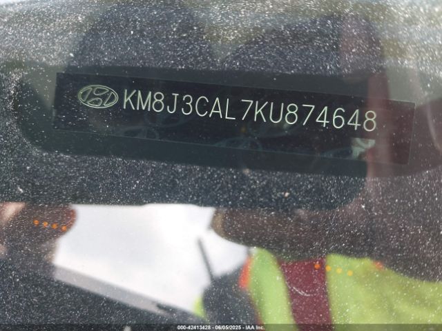 2019 HYUNDAI TUCSON KM8J3CAL7KU874648 Photo 8