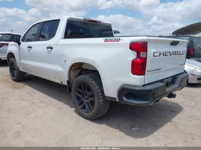 3GCPDCED9NG670021 Chevrolet Silverado 1500 4wd  Short Bed Custom Trail Boss