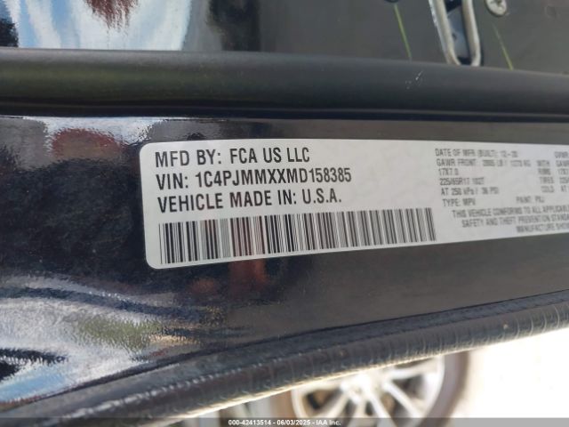 2021 JEEP CHEROKEE 1C4PJMMXXMD158385 Photo 8