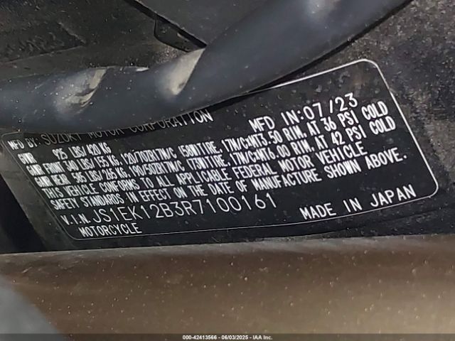 2024 SUZUKI GSX1000 JS1EK12B3R7100161 Photo 9