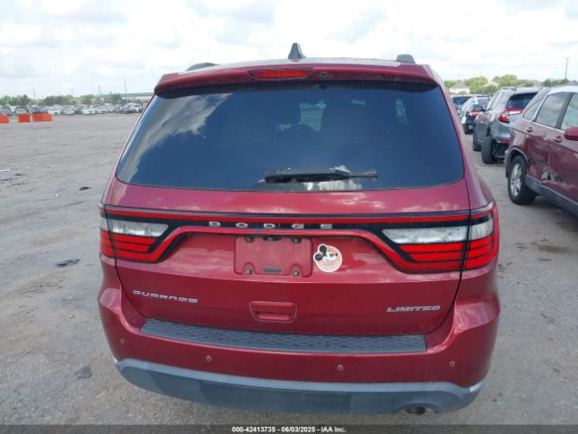 1C4RDHDG8FC110092 Dodge DURANGO LIMITED