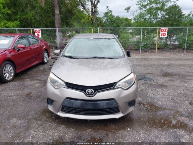 2T1BURHE2EC104746 Toyota COROLLA LE
