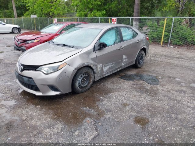2T1BURHE2EC104746 Toyota COROLLA LE