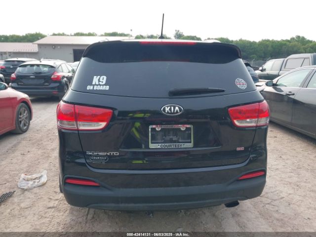 5XYPG4A39HG284714 KIA Sorento 2.4l Lx