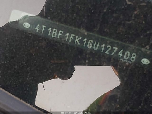 4T1BF1FK1GU127408 Toyota CAMRY LE