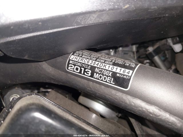 2013 HONDA NC700X JH2RC6354DK101164 Photo 9