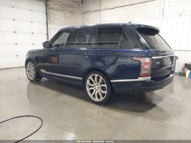SALGS2EFXGA290049 Land Rover Range Rover 5.0l V8 Supercharged